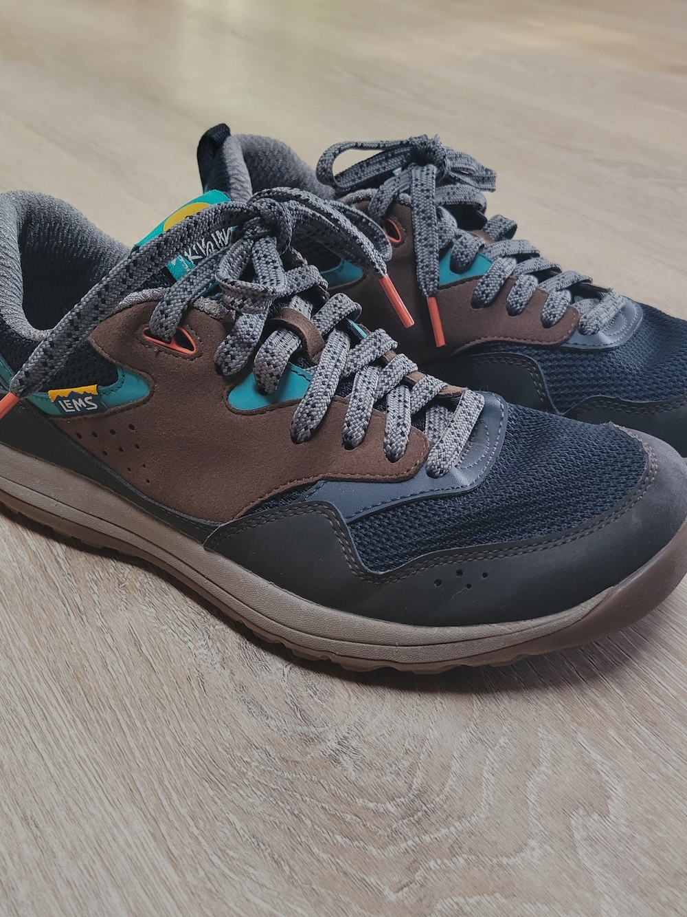Lem's Trail Blazer zero-drop Hiking Shoe in Kodiak